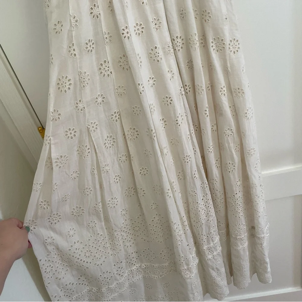 Loveshackfancy Ivory Eyelet Maxi Dress - Picture 6 of 9